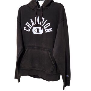 Champion Sweatshirt Size Medium Solar Wash Color Hooded Pockets... New